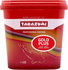 Takazumi Gold Plus 2,5 Kg. 4mm (Professionale Koi Voer) verteerbaarheid ca 80 %